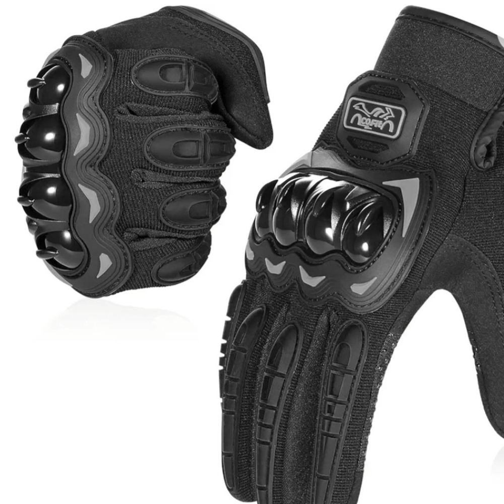 Motorcycle Gloves for Men and Women, Full Finger Touchscreen Motorbike Gloves